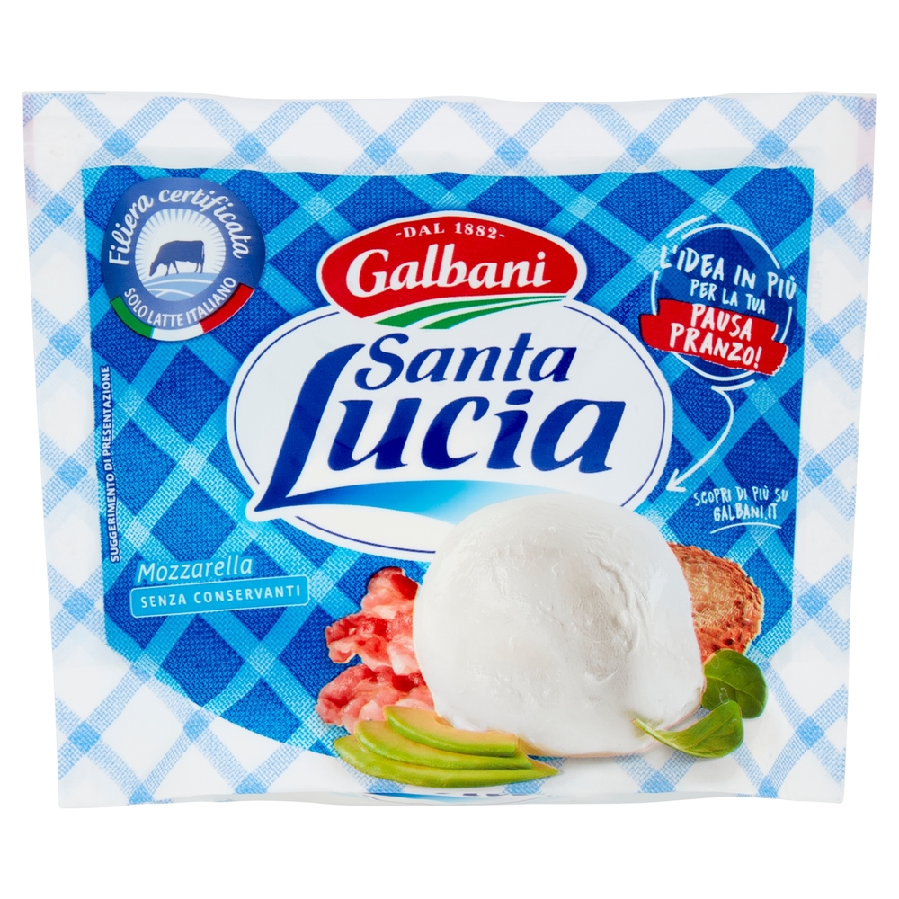 Mozzarella Santa Lucia, 125 g